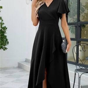 Elegant Black Evening Dress